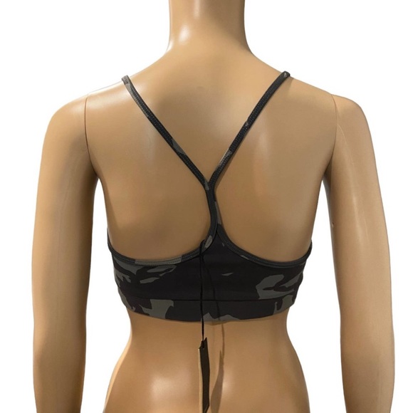 Monrow Olive Camouflage Sport Bra Size L - Picture 2 of 7